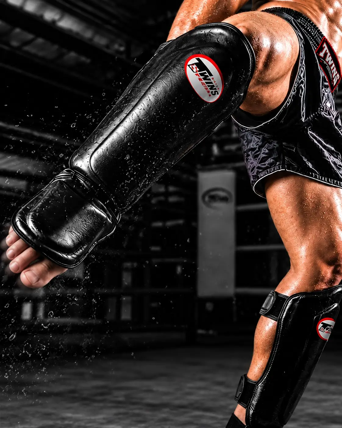 size muay thai shin guards