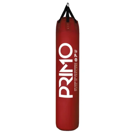 Primo Heavy Punch Bag Semi Leather (UN-FILLED) - Red