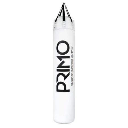 Primo Heavy Punch Bag Semi Leather (UN-FILLED) - White