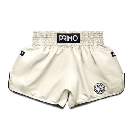 Primo Muay Thai Shorts - Alta Series - Cream