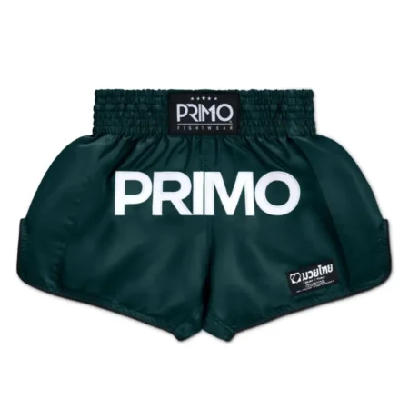 Primo Muay Thai Shorts - Mamba Series - Hunter Green