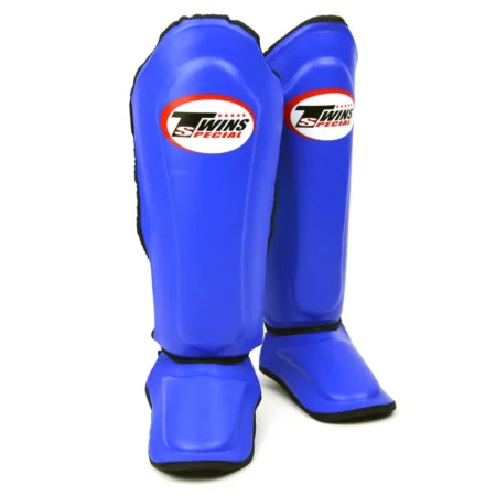 Twins SGL10 Blue Double Padded Shin Guards