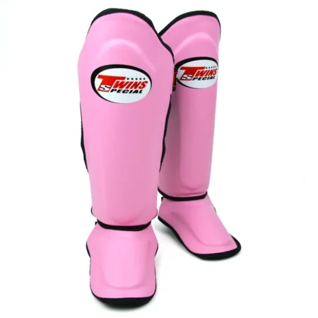Twins SGL10 Pink Double Padded Shin Guards
